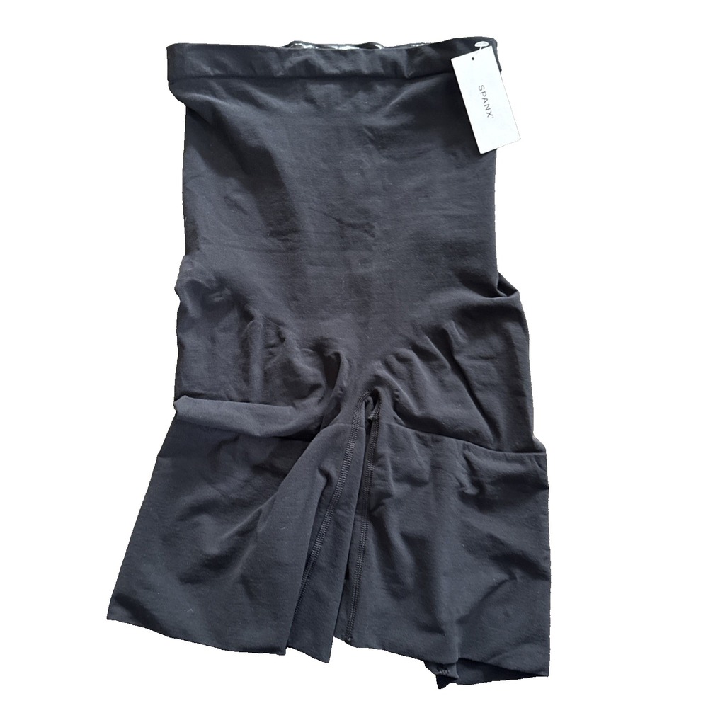 SPANX Higher Power Short Women 2X Very Black High Waist Shapewear NWT